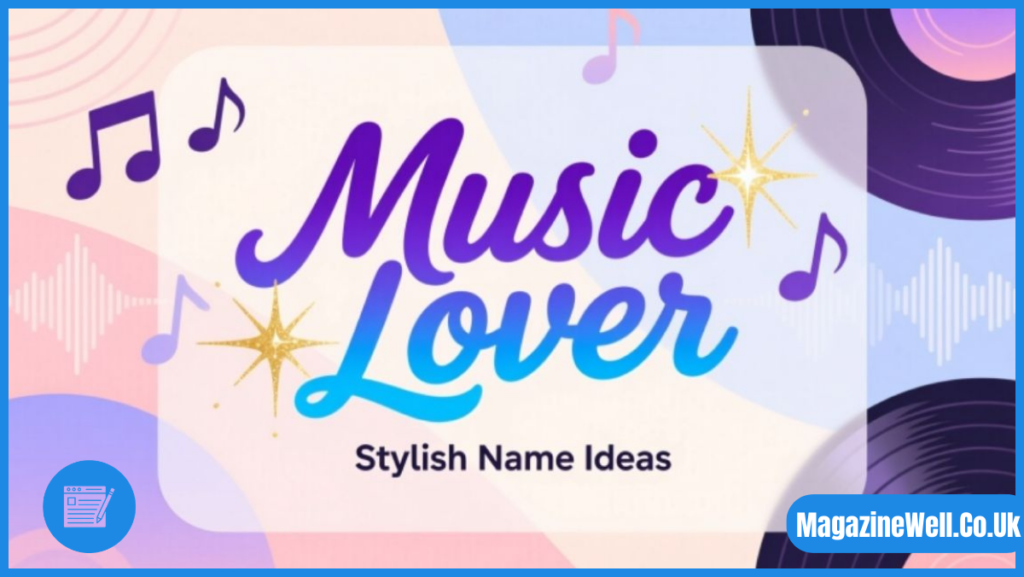 music lover stylish name