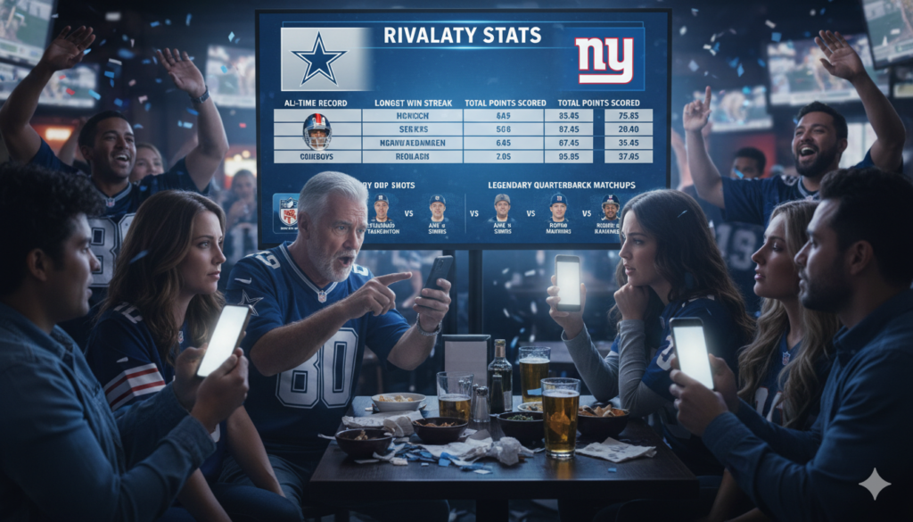 Dallas Cowboys vs New York Giants Stats: All-Time Record & 2026 Guide Dallas Cowboys vs New York Giants Stats