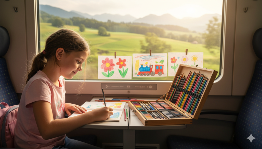12 Travel Tips and the Best Drawing Kit for Creative Kids 12 Travel